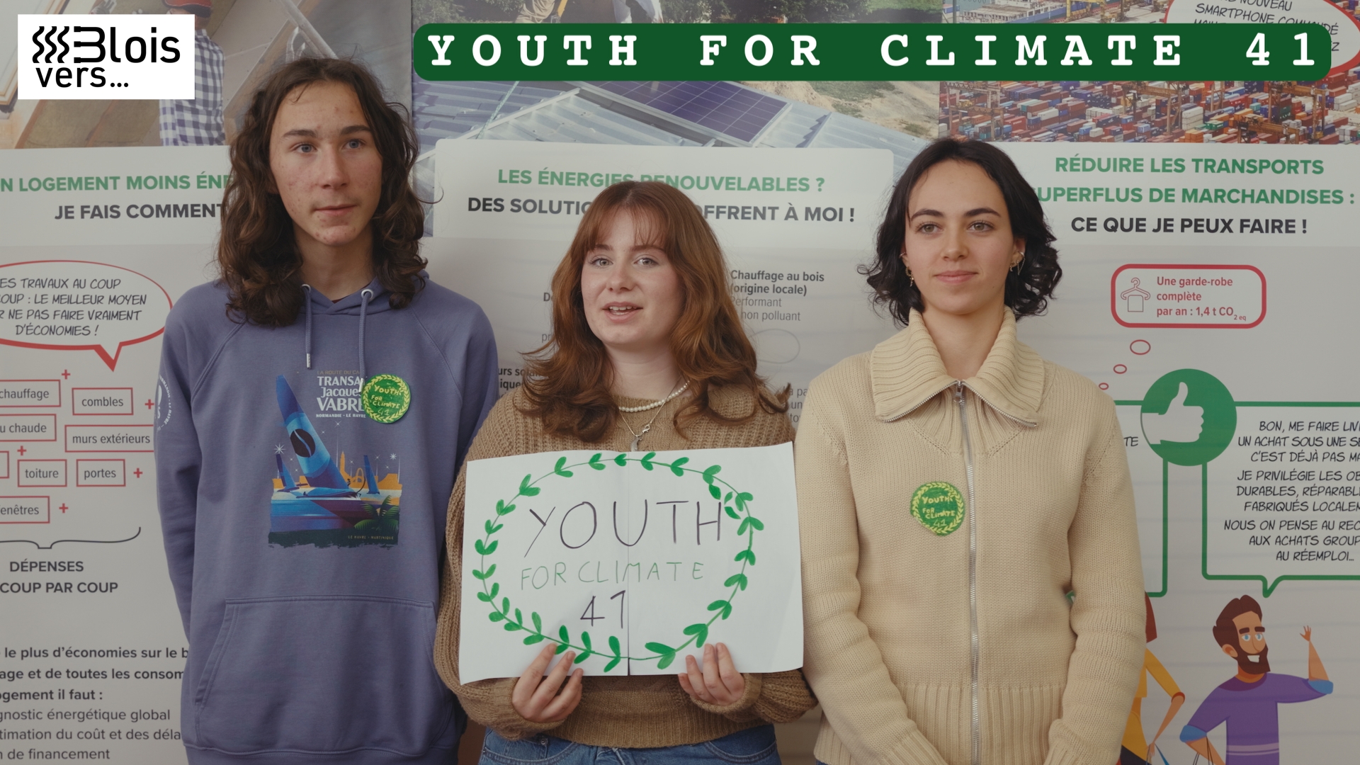 Vignette pour visionner la vidéo des Youth for Climate 41 au jeu de Paume à Blois